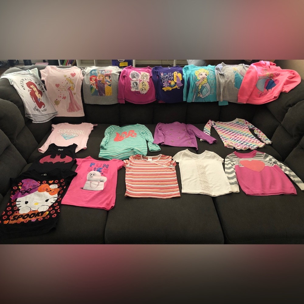Girls tops, size 4. Good condition, each worn a few times.